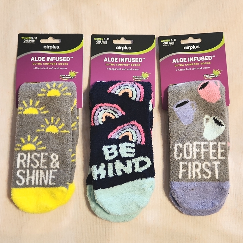 Aloe Infused Cozy socks